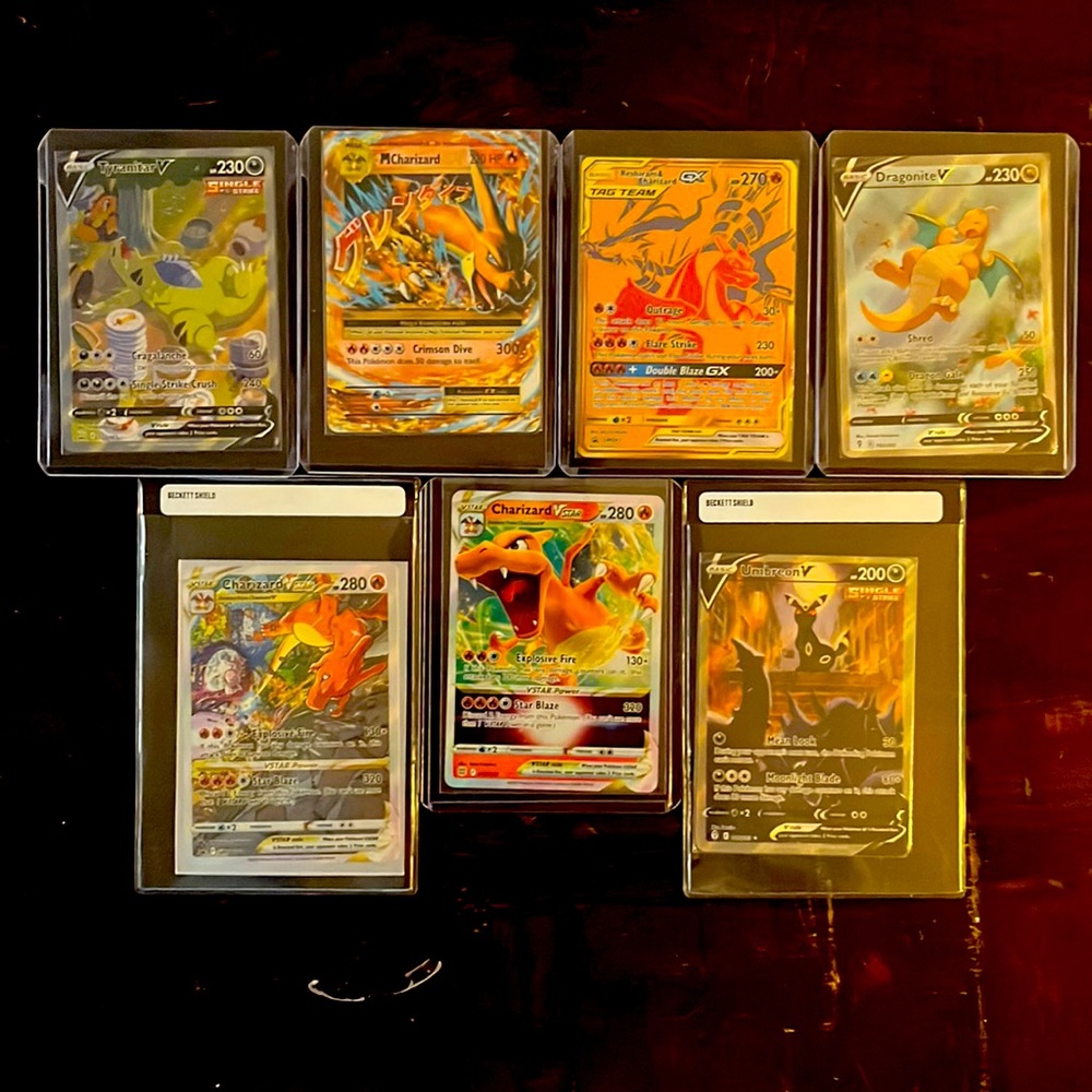 Really nice collection. Some cards reaching 200 dollars graded mint condition.